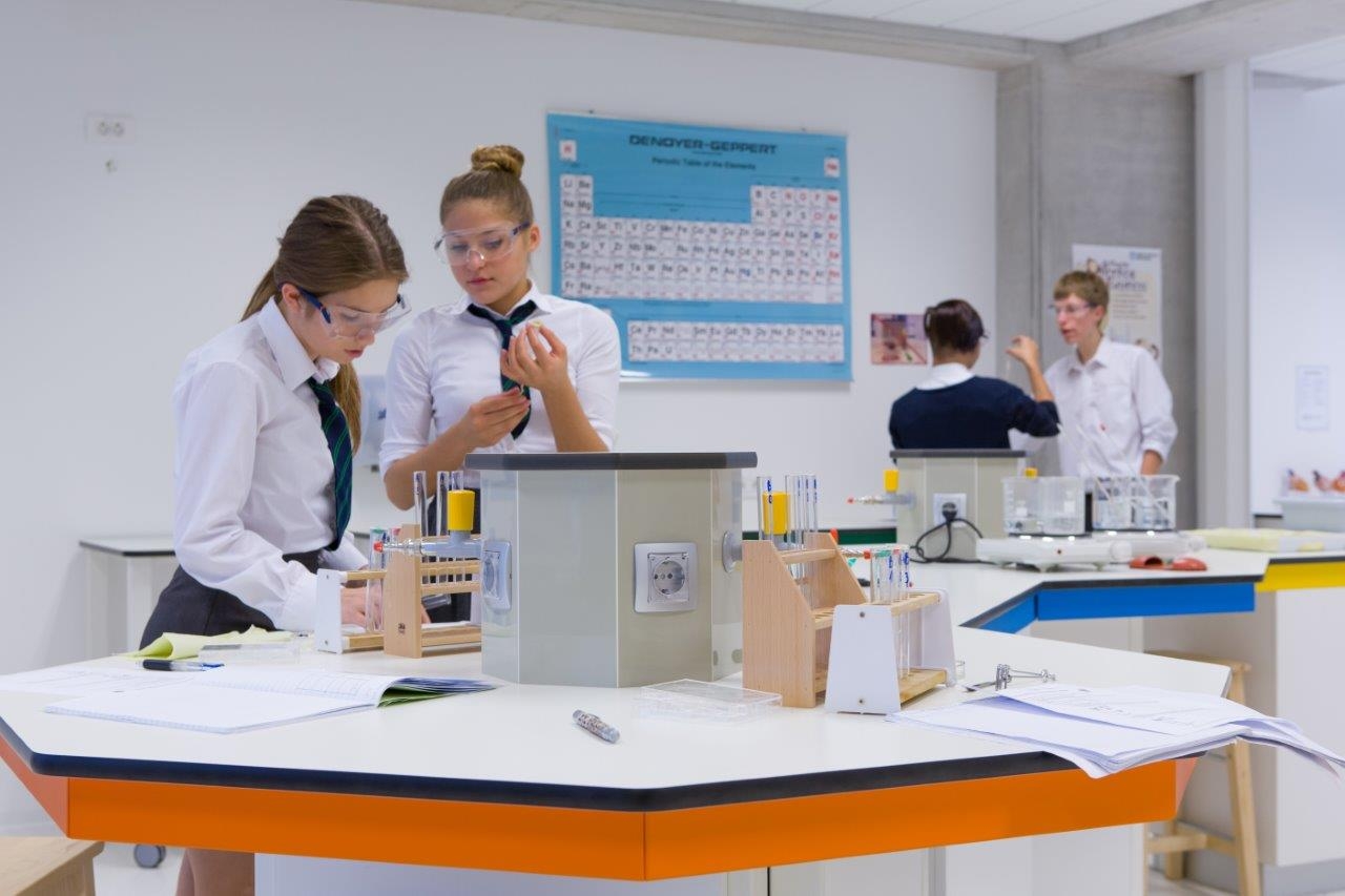 Britanska mednarodna šola v Ljubljani - laboratorij