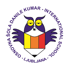 Logotip mednarodne osnovne šole Danile Kumar v Ljubljani, Slovenija