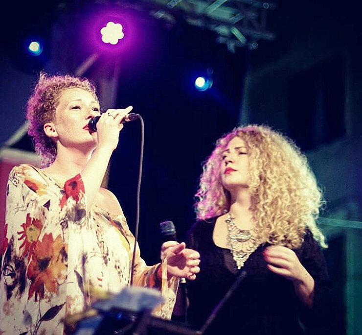 Donna Marina Martensson and her sister Emilia Martensson